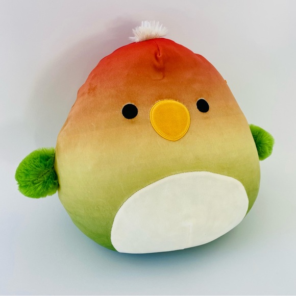 EUC Squishmallows Original LARGE size 13 inch Elliene The Parrot Collectible Toy - Picture 6 of 7
